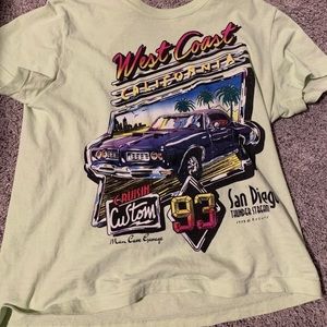 RARE Lime Green brandy  graphic tee